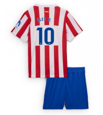 Atletico Madrid Alex Baena #10 Hemmakläder Barn 2025-26 Kortärmad (+ Korta byxor)